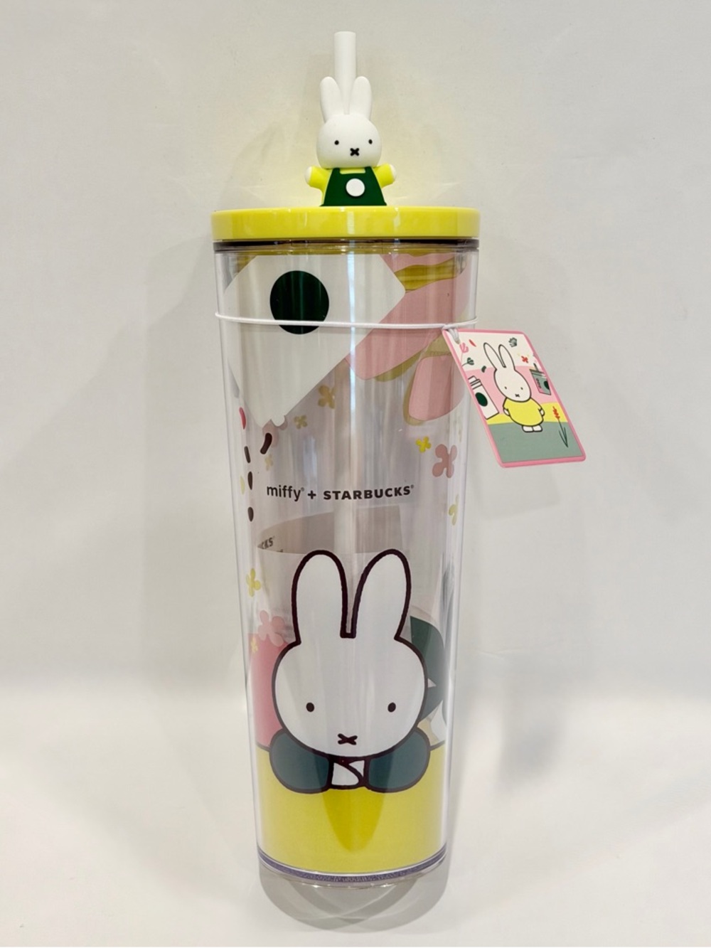 Starbucks x Miffy Exclusive 24 oz Cold Cup Tumbler with Miffy Barista Topper